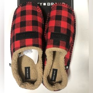 NWT Luvky Brand men’s slippers size XL